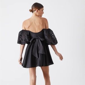JOSLIN Ingrid linen ramie mini dress
